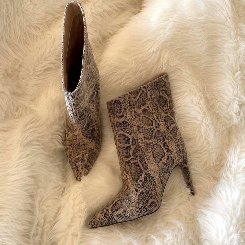 Snake print booties - Picture 4 of 5